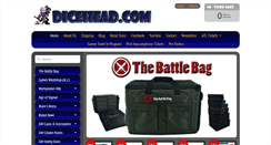 Desktop Screenshot of dicehead.com